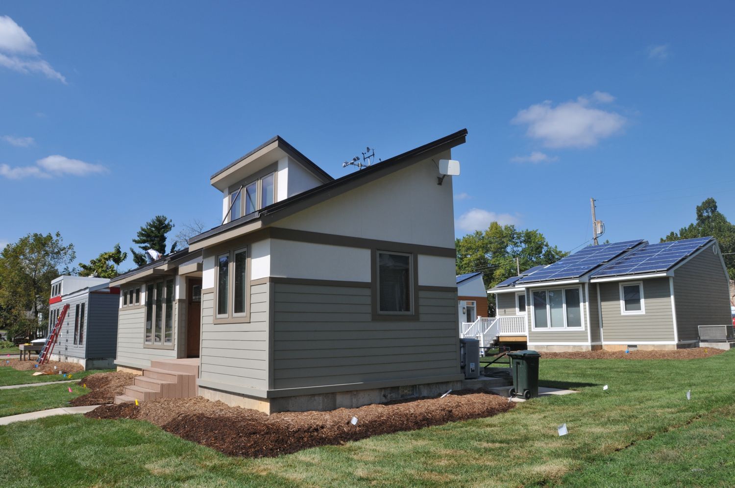 Solar village homes