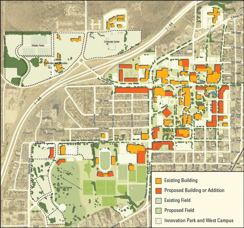 Missouri S&T Campus Map Missouri S&T – News and Events – Missouri S&T campus master plan 