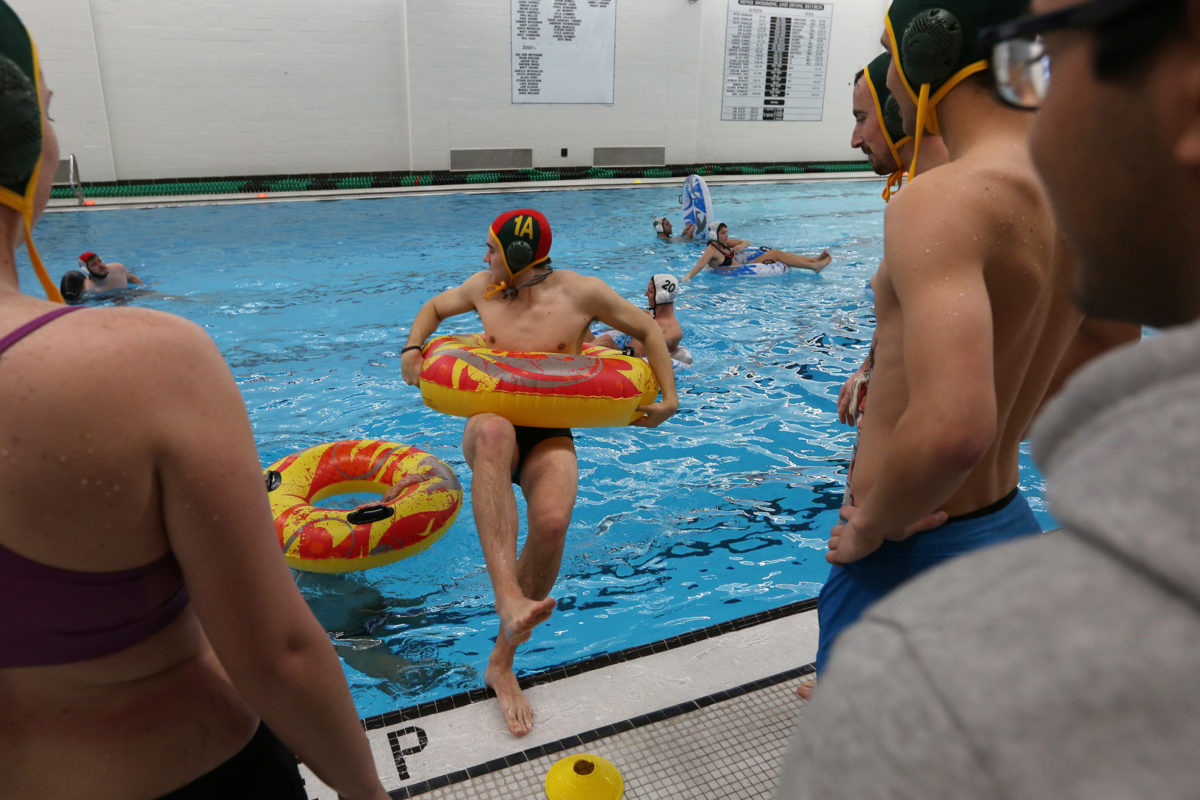 Missouri S&T News and Events Inner tube water polo