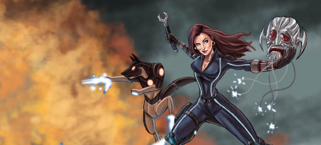 Mild-mannered rocket engineer Steph Evans is out to change perceptions through her YouTube channel, the STEMulus. Image by Rob Cabrera of Creative Squirrels.