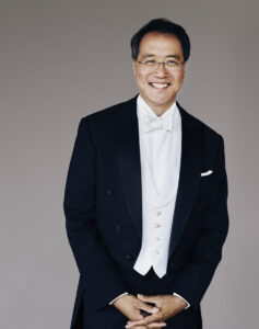 Cellist Yo-Yo Ma, 32nd presenter in the Remmers Special Artist/Lecturer Series