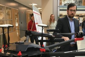 Paul Manley enlists drones to safely identify landmine locations based on changes to plant health.