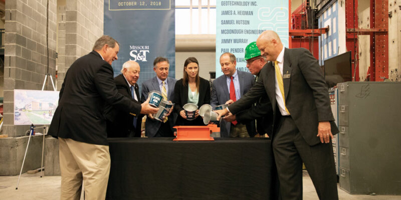 Pouring the cornerstone on a better future