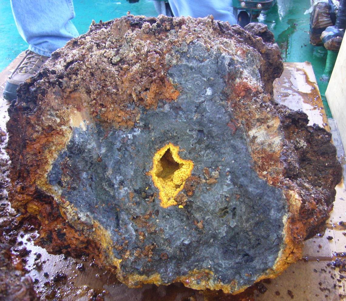 Photo of critical minerals extracted from ocean
