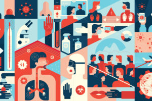 pandemic collage graphic