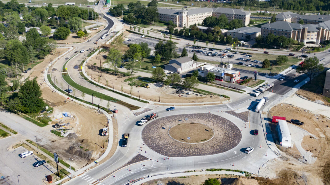 Roundabout August 2022