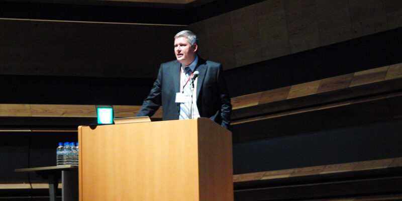 Bristow delivers plenary speech at precision engineering conference in Japan