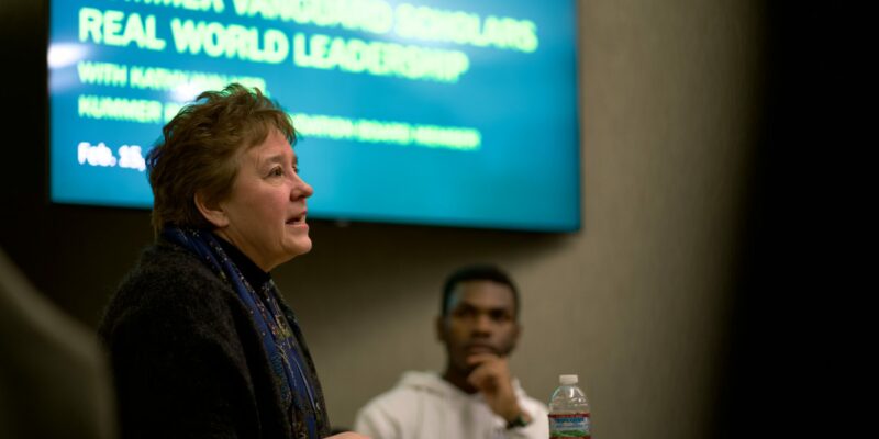 S&T graduate Kathy Walker urges students to seize opportunities