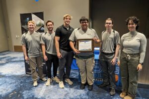 S&T's Lunar Forge Team with award