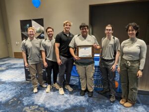 S&T's Lunar Forge Team with award