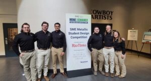 Members of the S&T team, from left, include Garrett Bell, Aidan Dumont, Santiago Reina, Spenser Walchuk, Gunnar Wurst and Holli Finnell.