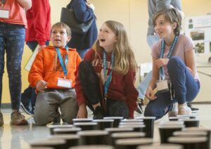 Students working together during a previous event hosted by the Kummer Center for STEM Education. Photo by Michael Pierce/Missouri S&T.