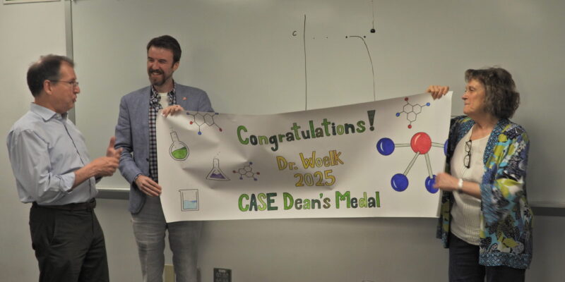 CASE Dean’s Medal goes to Klaus Woelk