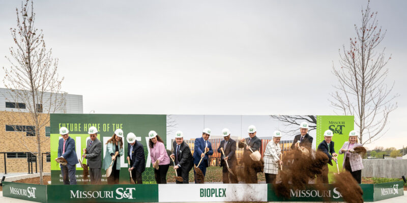Leaders break ground for Bioplex