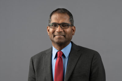 A headshot of Dr. Karan Venayagamoorthy.