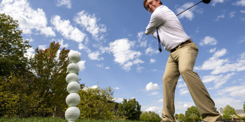 Teeing up for the future: Cole Komyati aims high 