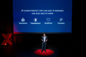 Daniel Shank gives TEDx talk.