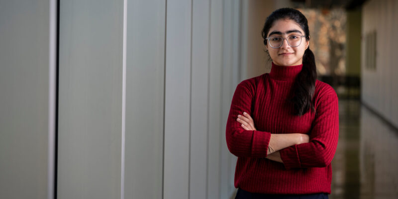 Math is the universal language – so she can travel anywhere