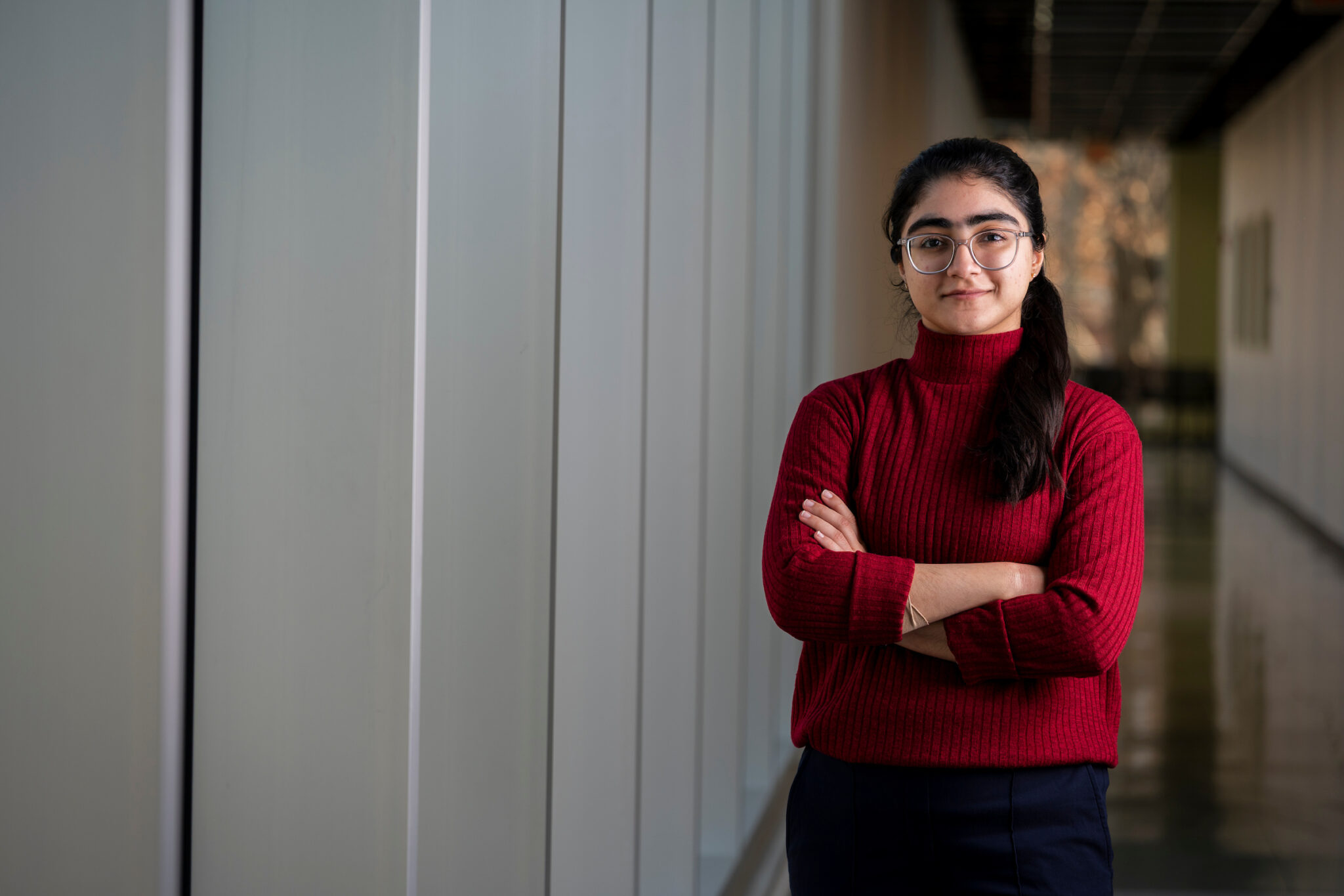 Math is the universal language – so she can travel anywhere