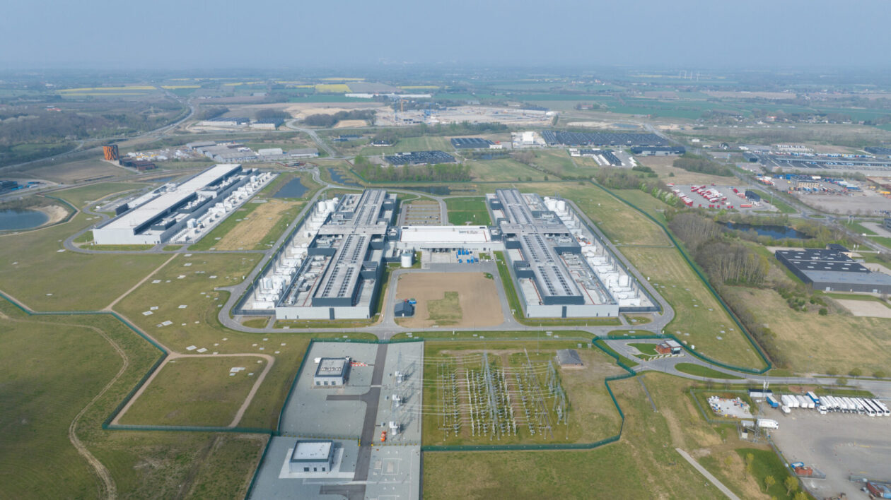 A data center in Odense, Denmark.