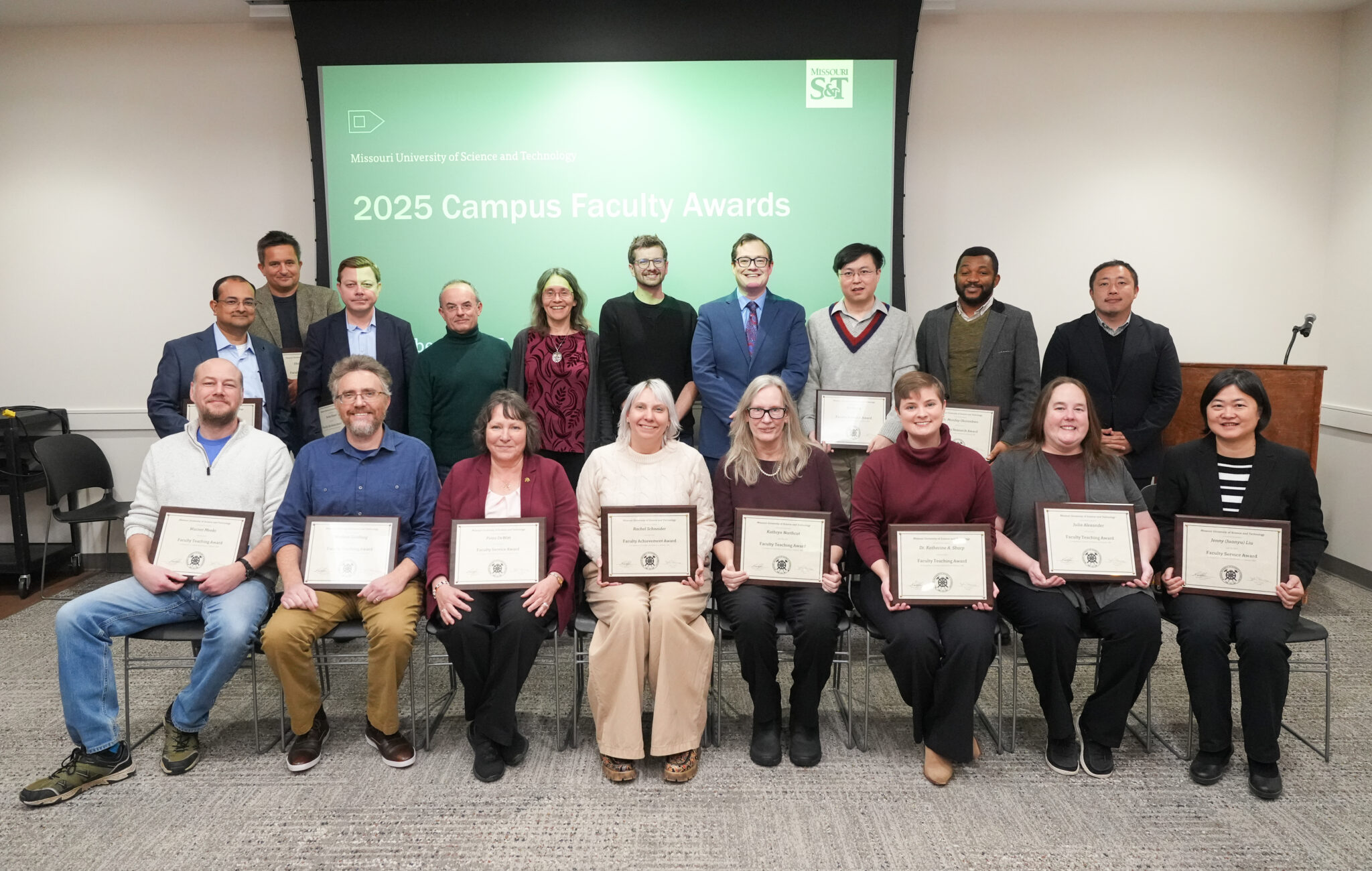 26 Missouri S&T faculty honored for excellence 