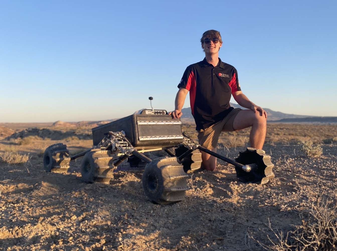 What’s in a name? For Chase Stem, leader of S&T’s world-champ Mars rover team — a lot