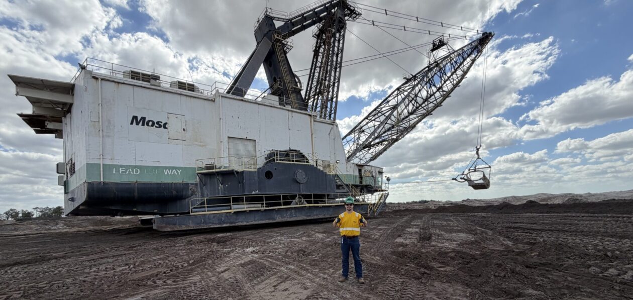 Sam Steele is currently working in a mining engineering co-op with The Mosaic Co. in Florida.