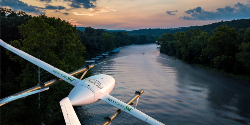 First flight: Drone demonstration for transplant materials April 1 in Rolla
