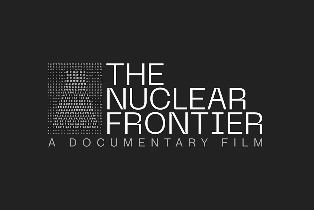 The Nuclear Frontier documentary film graphic