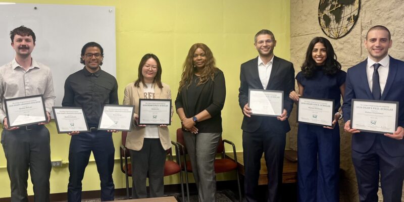 S&T College of Engineering and Computing honors 9 high-achieving Ph.D. students
