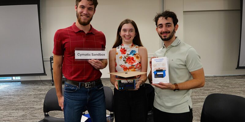 ‘Cymatic Sandbox’ takes first place at Miner Creativity Challenge