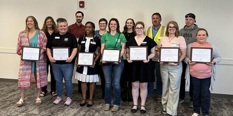 Fifteen honored at Staff Day awards ceremony 