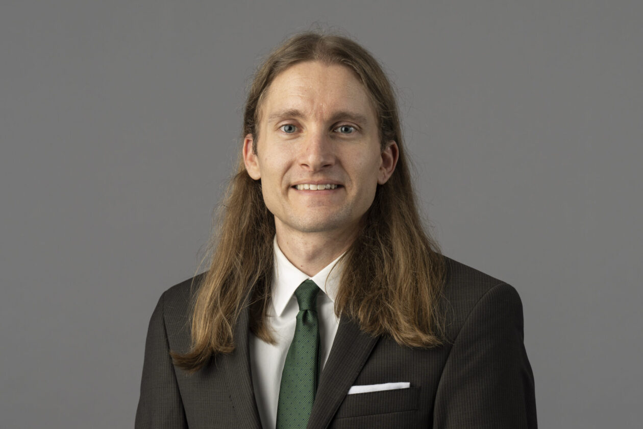 Hunter Schroer joined the Missouri S&T faculty in 2024. Photo by Blaine Falkena/Missouri S&T